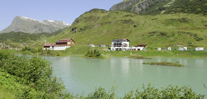 Sociologi Diktere næse Camping i Europa » Østrig » Tirol » Galtür » Campingplads » Camping  Zeinissee